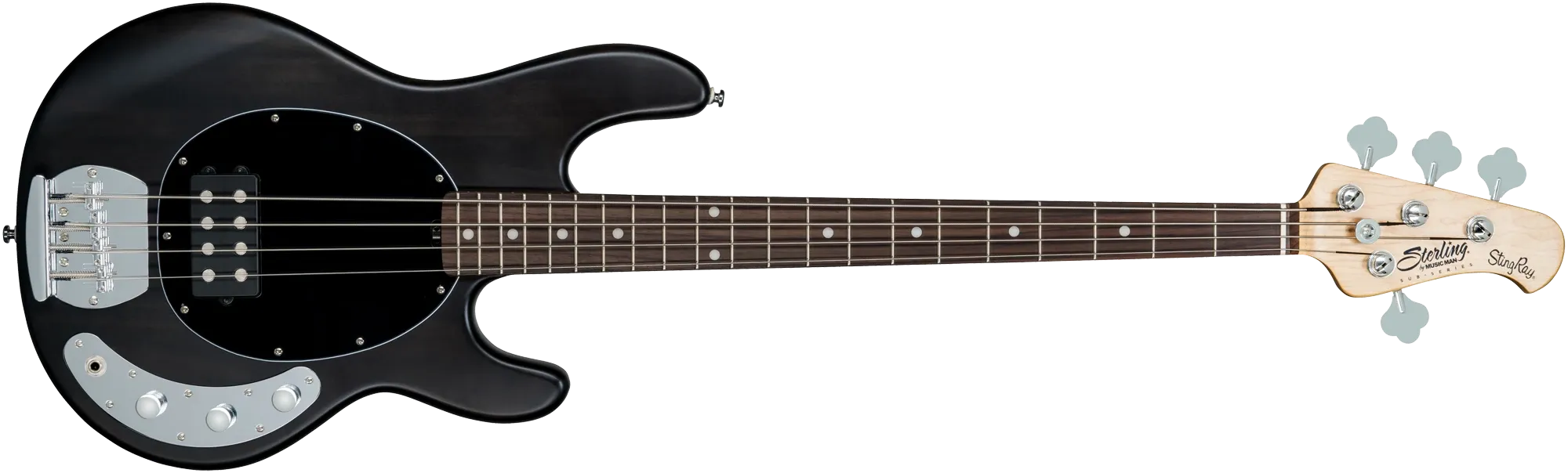 Sterling by Musicman SUB Ray-4 2-EQ trans black satin